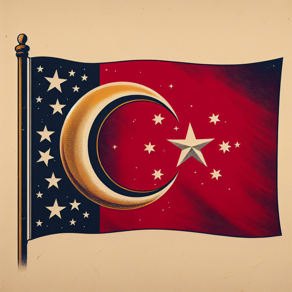Türk Bayrağındaki Ay ve Yıldız Nereden Geliyor ? İşte Şanlı Türk Bayrağımızın Tarihi